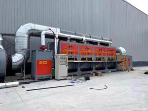 औद्योगिक उत्प्रेरक दहन आरको प्रणाली स्टेनलेस स्टील सुसा304 निर्माण 99% दक्षता स्वर उपचार अनुकूलित आकार गैस - Product Image 2