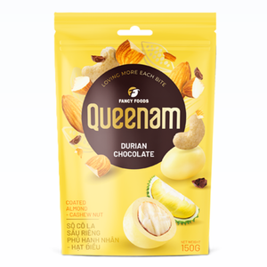 Service Private Label Individual Package HALAL OEM/ODM Dragee Chocolate 150G Durian Chocolate Coated Almond Cashew Nuts <b>Snacks</b> - Product Image 1