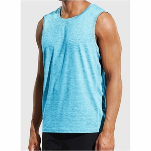 New Design Breathable Men's Tank <b>Tops</b> <b>Plus</b> <b>Size</b> Gym Wear Best Selling OEM Service Men Tank <b>Top</b> - Product Image 3