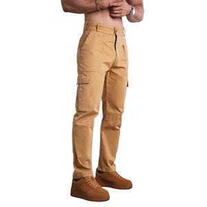 Pantalones de Trabajo Unisex de Nueva Moda, Corte Regular, Estilo Vintage, Cintura Media Elástica, Transpirables y Térmicos, para Primavera y Otoño - Product Image 1