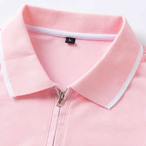 Polo homme en coton à col, t-shirt à manches courtes, respirant, décontracté, pour le bureau, quotidien, confortable, matière douce et en solde - Product Image 3