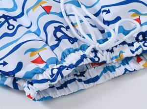 Shorts de bain décontractés pour hommes à motif uni, séchage rapide, écologiques, faible MOQ, pour la fabrication sur mesure de maillots de bain légers et de vêtements de plage - Product Image 6