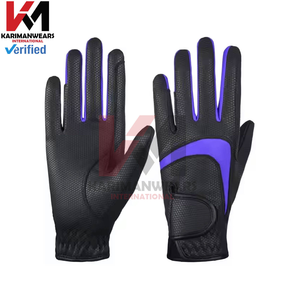 Gants d'équitation en gros à adhérence souple, personnalisables, fabrication OEM, fournisseur en gros, usine - Product Image 4