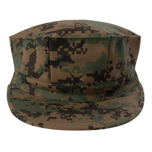 Casquette plate camouflage numérique en gros, casquette de camouflage à 8 panneaux, chapeau utilitaire en coton avec logo personnalisé, fabricant OEM ODM de chapeaux premium - Product Image 4