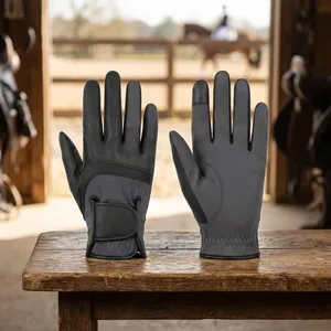 Premium Quality <b>Leather</b> Golf <b>Gloves</b> Full Finger Anti Slip Comfortable Grip Sports <b>Gloves</b> for <b>Men</b> Women All Seasons - Product Image 5