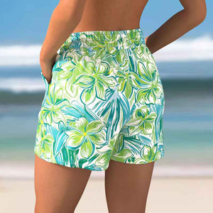 Pantalones Cortos Deportivos para Mujer, Elegantes, Sublimados, 100% Mezcla de Algodón, Estilo Harem, Transpirables, de Secado Rápido, Cintura Elástica, Estilo Hip Hop - Product Image 4