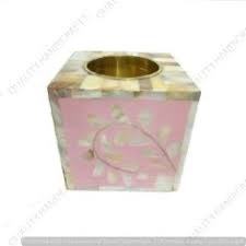 Posavasos Floral con Incrustaciones de Hueso para Té, Hecho a Mano, Ecológico, con Estampado de 2 Colores para Hogar, Bar, Hotel, ILAHI's - Product Image 6