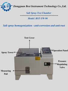 Nhà Máy Cung Cấp Phun Muối Buồng Chống Ăn Mòn Máy Kiểm Tra Trung Tính Muối Sương Mù <span class=keywords><strong>Tester</strong></span> Cho Vật Liệu - Product Image 2