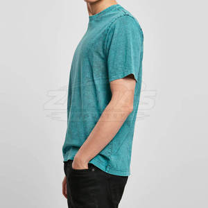 Camiseta personalizada de fábrica para hombre, 100% algodón orgánico, transpirable. - Product Image 3