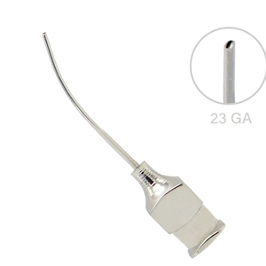 Cannule d'anesthésie Stevens Sub-Tenon 23G, cannule d'injection pour anesthésie ophtalmique, instrument de chirurgie oculaire en acier inoxydable - Product Image 1