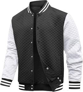 Unisex Casual Spring Satin Windbreaker 100% Cotton <b>Waterproof</b> Quick Dry Breathable <b>Thin</b> Athletic Varsity <b>Jacket</b> Front Logo - Product Image 1