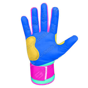 Guantes de Bateo de Béisbol y Sóftbol SAAR INDUSTRIES, Cuero Vacuno Original, Cierre de Velcro, Ambidiestros, Ligeros y Duraderos - Product Image 5