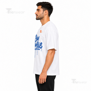 Tiierwear <b>Men's</b> <b>White</b> <b>Short</b> <b>Sleeve</b> T-<b>Shirt</b> O-Neck Stay Humble Print Street Style High Quality <b>Men</b> T <b>shirts</b> for Sale - Product Image 3