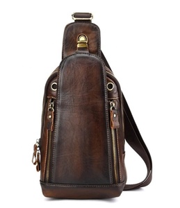 Bolso de Pecho de Cuero Multiusos y Elegante, Servicios OEM, Alta Calidad, con Cierre de Cremallera, Bolso de Pecho de Cuero Moderno - Product Image 6