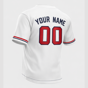 Maillot de baseball personnalisé avec logo par sublimation, 100 % polyester, maillot de softball vierge, t-shirts de baseball entièrement boutonnés - Product Image 4