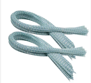 Manchons isolants de protection en fibre de verre PVC haute tension, résistants à la chaleur, tressés, en PVC et fibre de verre mélangés - Product Image 4