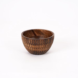 Bol de service en bois de manguier artisanal, exportateur en gros, fabricant de vaisselle et de bols à salade en bois d'Inde - Product Image 2