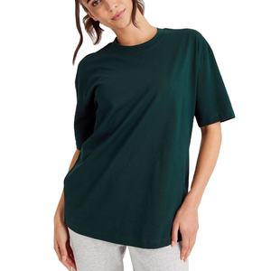 เสื้อยืดคอกลมผู้หญิงทรงสลิมฟิตเสื้อสตรีทแฟชั่นพิมพ์ลายตัวอักษรปักลายไซส์ใหญ่พิเศษ - Product Image 1