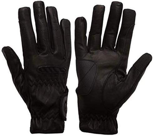 Vente flash - Gants d'équitation en cuir pour homme et femme avec grip en silicone, compatibles avec les écrans tactiles, pour l'entraînement sportif - Product Image 2