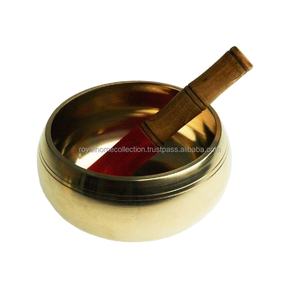 Bol de chant tibétain, ml, meilleure qualité, pour la méditation, le Yoga, la thérapie du son, fait à la main, Chakra, vendu avec coussin - Product Image 2