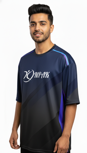 Camiseta de Corte Regular con Sublimación, Moda Urbana para Hombre, Ropa Casual, Poliéster/Algodón, Secado Rápido, Transpirable - Product Image 5