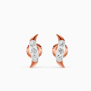 Pendientes de Aro con Corona Geométrica, Aleación de Zinc, Baño de Rodio, Engaste de Diamantes, Estilo Bohemio, Joyería Unisex para Bodas - Product Image 4