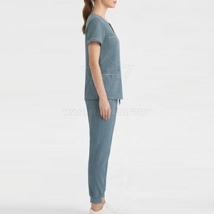 Fresh Style Women Healthcare Uniform Lightweight Medical Scrub <b>Set</b> For Nurses <b>Doctors</b> And Laboratory Staff - Product Image 4