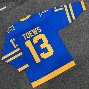 Vente en gros de maillots de hockey sur glace en maille respirante 100% polyester personnalisés uniformes de hockey sur glace par sublimation pour jeunes et adultes - Product Image 2