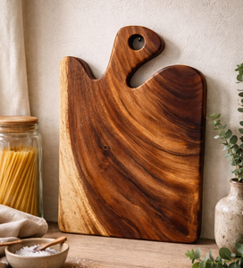 Planche à découper en bois très vendue, ustensile de cuisine, plateau de service, nouveauté - Product Image 6
