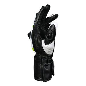 Moto équitation protection complète des doigts écran tactile Motocross Sports de plein air moto gant en cuir pour hommes - Product Image 3