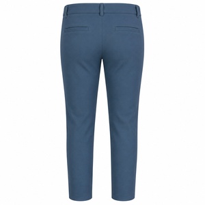 Conjunto de Uniformes Médicos para Mujer en Oferta, Uniforme Profesional para el Cuidado de la Salud, Ropa de Trabajo para Enfermería, Ropa de Hospital, Pantalones de Poliéster Azul Tejido - Product Image 5