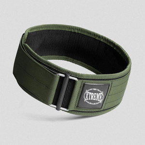 Cinturón de Levantamiento de Pesas Ajustable, Transpirable, Ecológico, Ligero, de Nailon y Neopreno, con Cierre de Gancho y Bucle, Personalizable para Fitness - Product Image 5