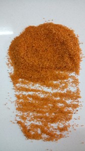 Pierre naturelle colorée rose foncé, grain 1 mm, écologique, non toxique, pour les industries de la peinture, application au sol - Product Image 5