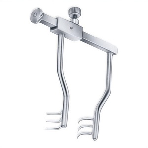 Rétracteur auto-agrippant Logan 3x3 à pointes acérées, instrument chirurgical en acier inoxydable de qualité médicale, rétracteur tissulaire auto-agrippant - Product Image 6