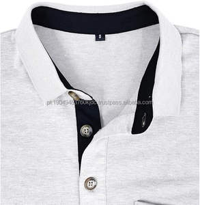 Polo Homme Confortable en Coton Piqué Coupe Slim Col Regular Manches Courtes Élégant Décontracté et Streetwear - Product Image 2