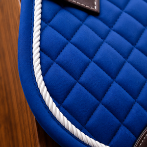 Almohadilla de Silla de Montar Azul Rey para Salto, Manta Ecuestre Acolchada Transpirable con Absorción de Impactos, Set Premium de Equipamiento para Caballos - Product Image 3