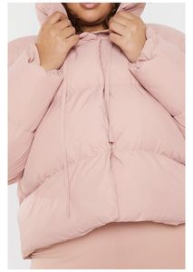 Custom Logo Winter Sports <b>Yoga</b> <b>Jackets</b> Detachable Hood Thick Warm Drawstring Hem Waterproof Puffer <b>Jacket</b> for Women - Product Image 6