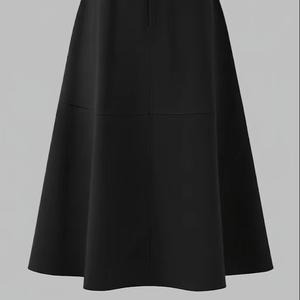 Elegante Minifalda Negra de Línea A para Mujer |   Falda Muse para un Estilo Casual Diario y Versátil |   LAVIEM - Product Image 1