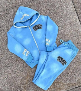 Ensemble streetwear rétro pour homme, tendance gothique urbaine, inspiré du punk américain et du hip-hop, vêtements de sport décontractés, coupe ample, tenue de couple - Product Image 3