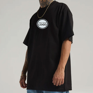 เสื้อยืดคอกลมทรงโอเวอร์ไซส์ พรีเมียม หนัก 300GSM ผ้าหนา ทรงบ็อกซี่ สำหรับผู้ชาย - Product Image 1