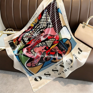 Tela de Satén Suave para Bufandas con Impresión Personalizada, para Promoción de Negocios de Moda en Europa, Israel e Islas, Fabricación OEM y ODM - Product Image 6