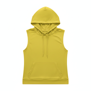 Women's Sleeveless Hoodie and <b>Cropped</b> Tank <b>Top</b> Quick Dry Breathable Gym Wear <b>Turtleneck</b> Pullover short Tank <b>top</b> vest for woman - Product Image 1