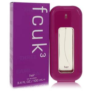 Parfum pour femmes FCUK 3 par Eau de Toilette Spray Parfum séduisant - Product Image 1
