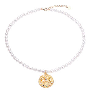 Collar de Perlas de Agua Dulce con Colgante de Moda para Mujer, Estilo Cielo Estrellado, de Zhuji, Cadena de Lujo Ligero al por Mayor - Product Image 5