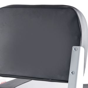 Sedile Pieghevole in Lega per Barca da Pesca con Cuscino in Spugna Ispessita, Schienale Basso, in Pelle PVC Impermeabile per Uso Marino - Product Image 3
