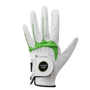 Gants de golf antidérapants en cuir Cabretta 100 % véritable, style unique, pour hommes et femmes, pour les sports - Product Image 5