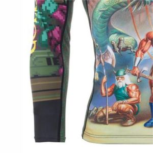 Camiseta de compresión Rash Guard con diseño personalizado por sublimación, Rash Guard Bjj con estampado personalizado para hombre, Fortleo - Product Image 6
