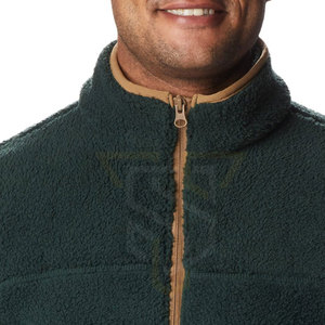 Vêtements d'extérieur personnalisés en polaire sherpa, veste d'hiver respirante pour hommes, veste en polaire sherpa - Product Image 6