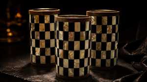 Brûleur à Bakhoor Traditionnel en Bois avec Incrustations de Résine et Nacre, Mabkhara Arabe avec Insert Métallique, Pièce de Décoration d'Intérieur Haut de Gamme - Product Image 3