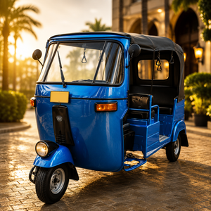 Smart <b>Electric</b> Tricycle EV Atom Plus Closed Body 3 Passenger Urban Mobility Rickshaw Wholesale India - Product Image 1